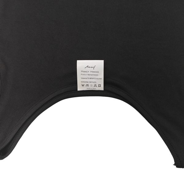 MH MANCY HWANG Dresses, Summer Dresses for Women's Sexy Sleeveless Dresses，Suitable for most girls, black - 图片 2