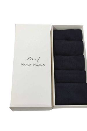 MH MANCY HWANG Socks Men's/Women's 5 Pairs Daily Socks, MH MANCY HWANG Socks delivers everyday comfort -friendly wear for both men and women.  Soft, breathable,  Black