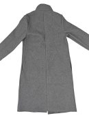 MH MANCY HWANG Men's Casual Coats, Notched Lapel Collar Coats Open Front Long coat, Winter Oversized Cozy Coats