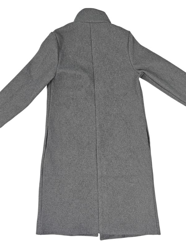 MH MANCY HWANG Men's Casual Coats, Notched Lapel Collar Coats Open Front Long coat, Winter Oversized Cozy Coats - 图片 6