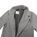 MH MANCY HWANG Men's Casual Coats, Notched Lapel Collar Coats Open Front Long coat, Winter Oversized Cozy Coats