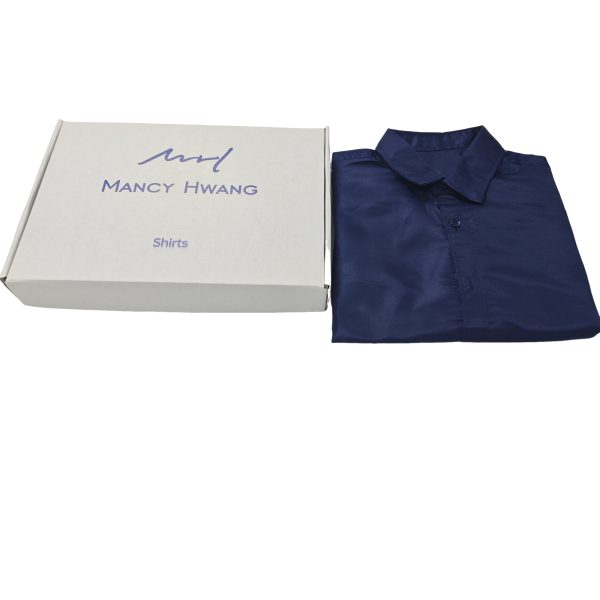 MH MANCY HWANG shirts,Long Sleeve Shirts for Men - Regular-Fit Casual Button-Down Shirt - 图片 5