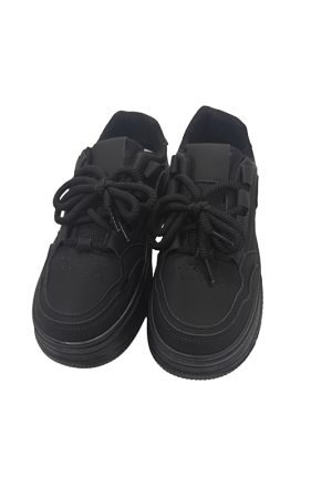 MH MANCY HWANG Shoes, Women's Laced Shoes, Fashion Walking Hiking Non Slip Sneakers Outdoor Casual Shoes