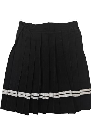 MH MANCY HWANG-Skirts for Girls Pleated Skirt Mini Skirt, Casual Basic Skirts，It is Loved by Most Girls